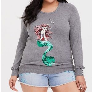 Torrid Little Mermaid Sweater